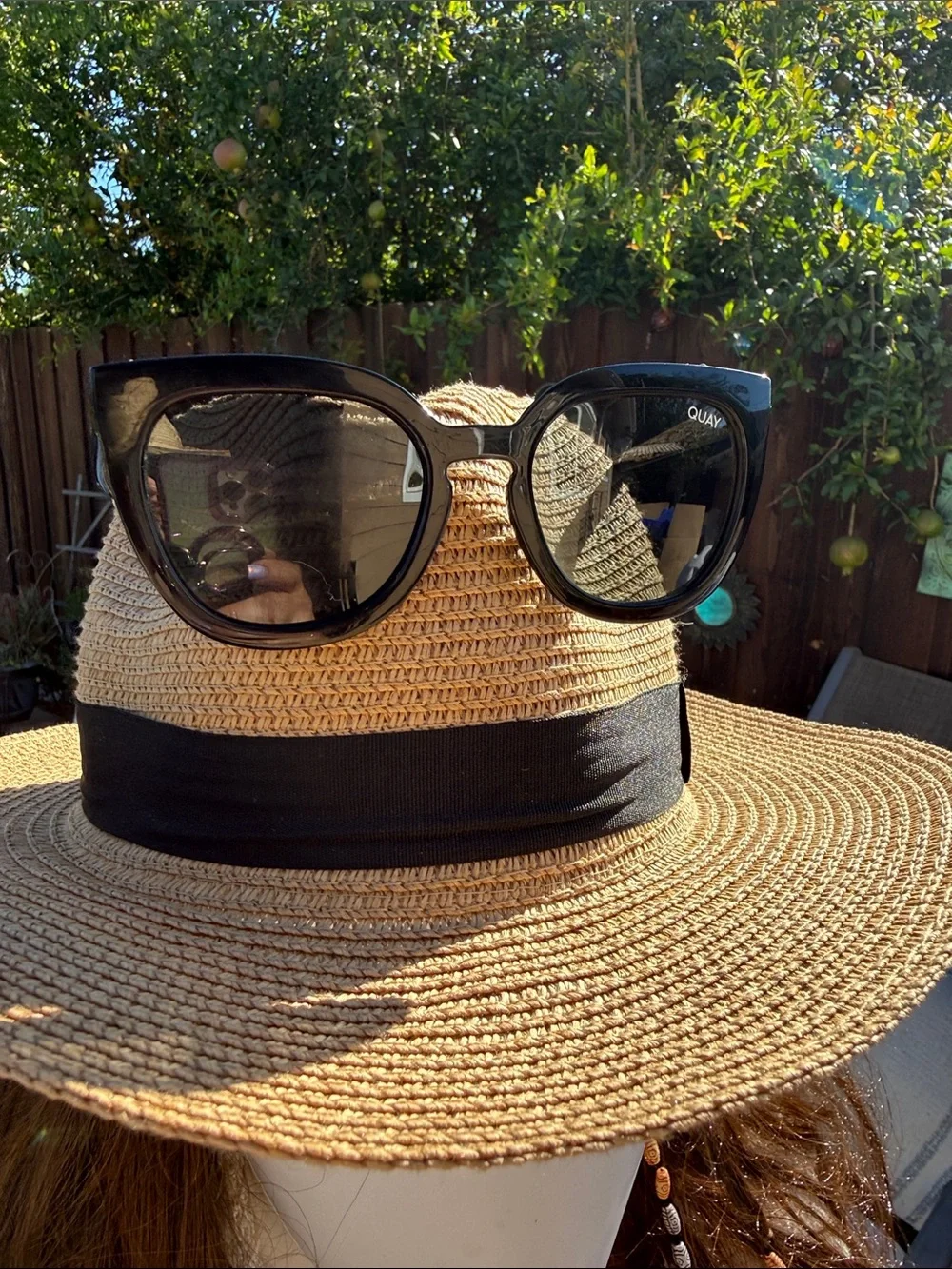 Quay New Polarized Black Cat Eye unisex sexy fun not too cat
